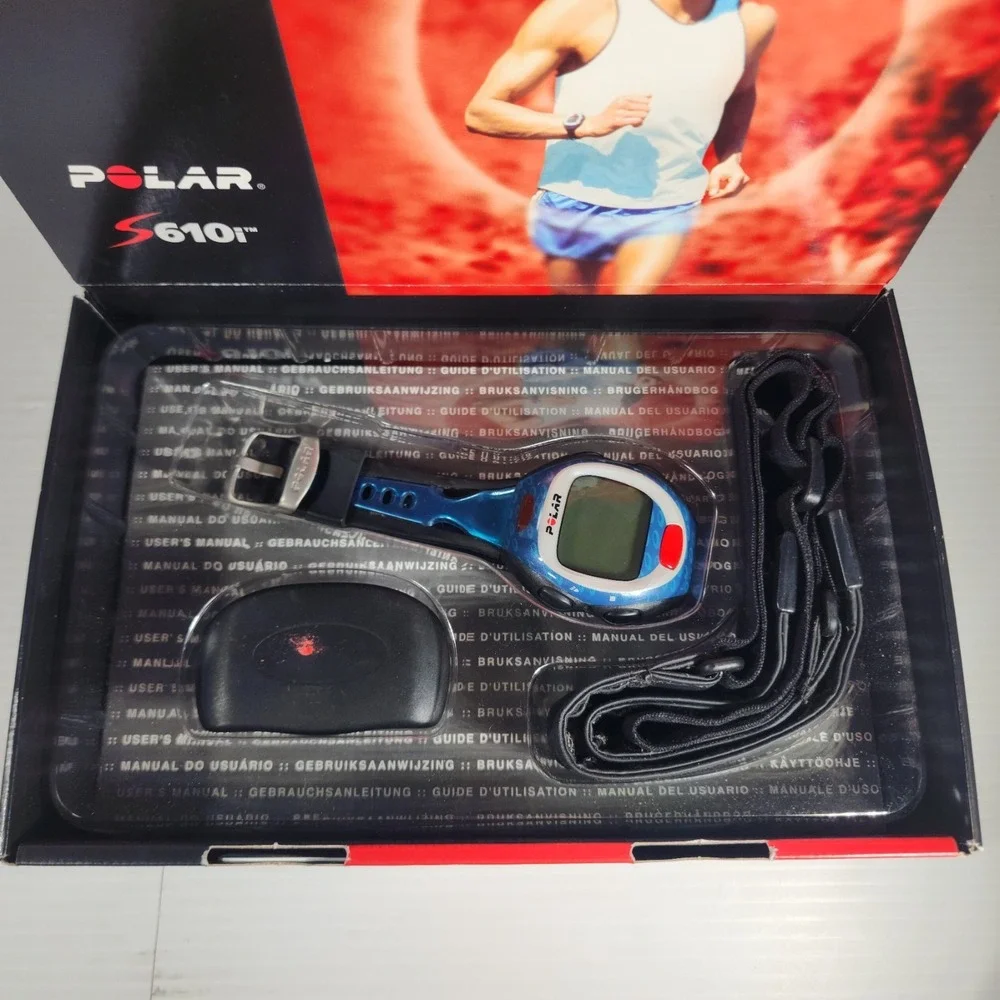 Polar S610i Watch and T61 Coded‎ Chest Strap Bundle NEEDS BATTERIES